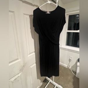 Black Motherhood Maternity Medium Dress